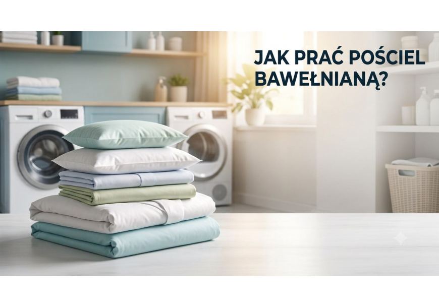 Jak prać pościel bawełnianą, żeby była miękka i trwała przez lata?